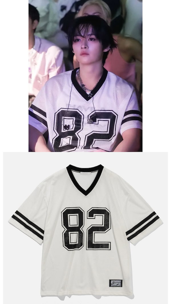 【VASTIC】Mesh Football Jersy [STRAY KIDS リノ 着用] ☆Stray Kids リノ 着用！！【VASTIC】Mesh Football