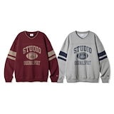 ★韓国の人気★【1993 STUDIO】★93 LOGO RUGBY SWEATSHIRT.S★ ☆韓国の人気☆【1993 STUDIO】☆93 LOGO RUGBY SWEATSHIRT.S