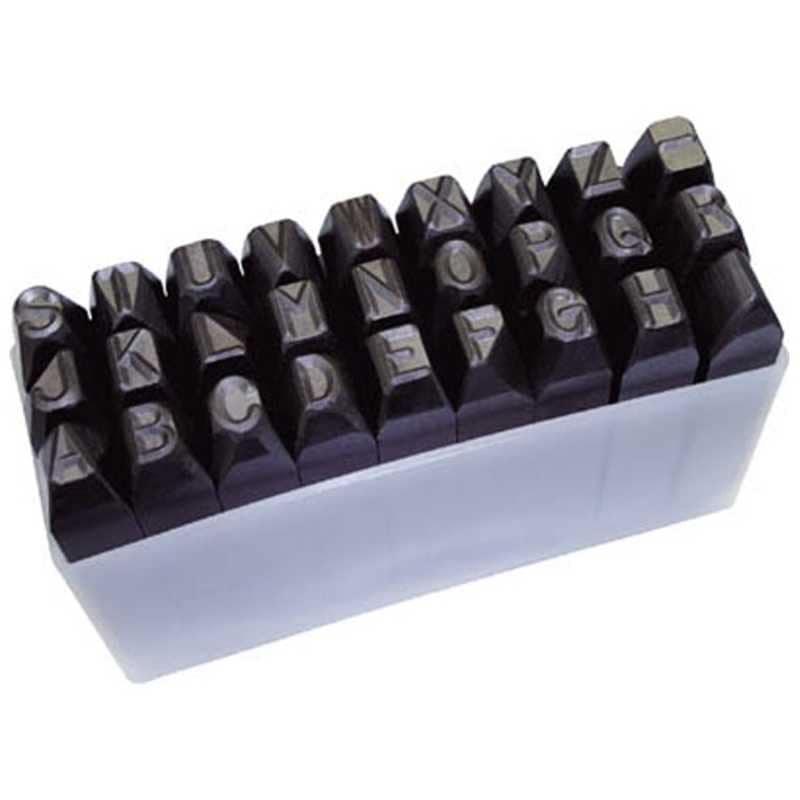 トラスコ中山　逆英字刻印セット 8mm　SKC80