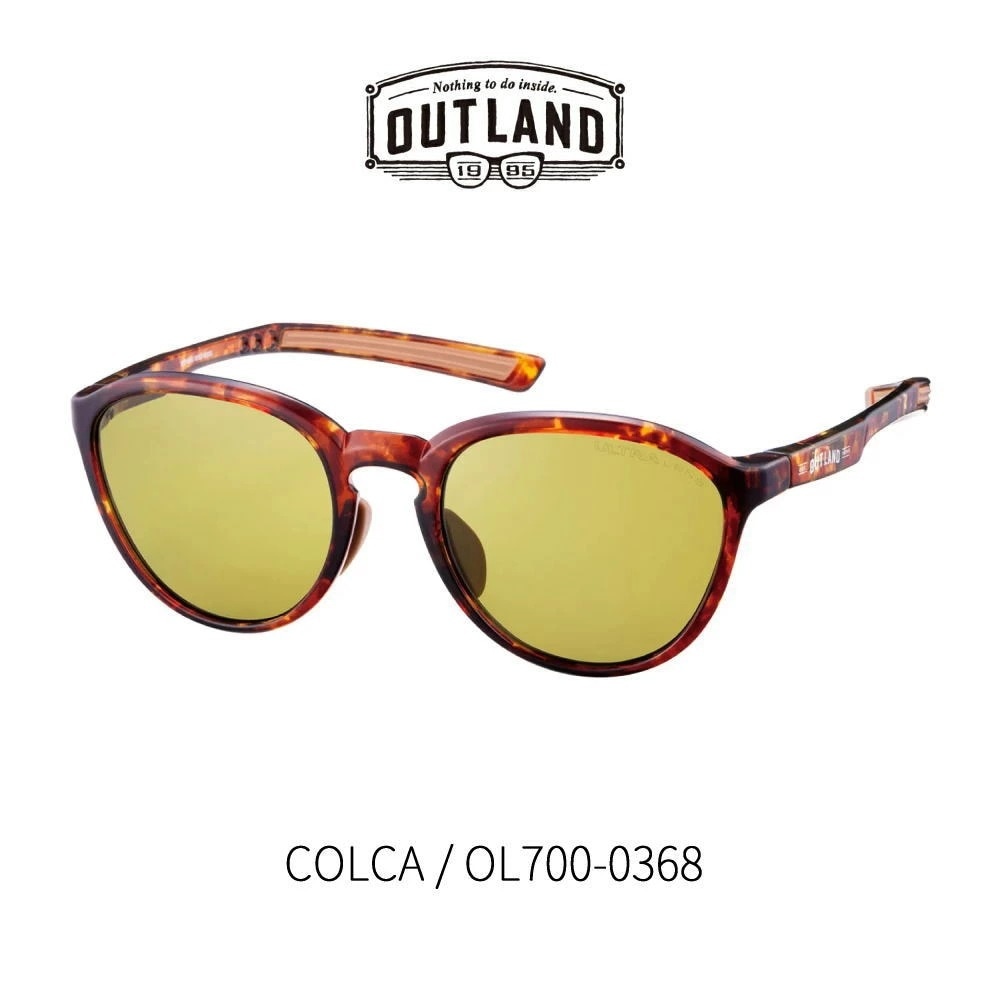サングラス コルカ OL700-0368 オレンジブラウンデミ