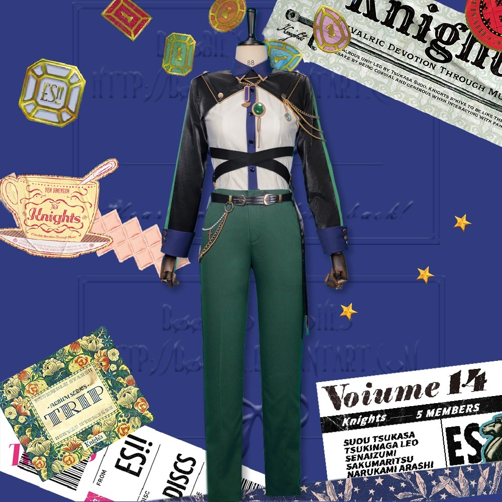 アイドルドリームフェスティバル 2knights 新アルバム TRIPcos 衣装 リンユエ ランチュアン レオシ