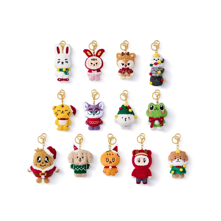 [在庫あり] SEVENTEEN SVT - HOLIDAY WITH MINITEEN MD PLUSH KEYRING ぬいぐるみ 新品未開封