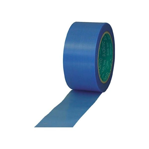(まとめ) スリオンテック 養生用ハイクロステープ 50mm×50m ブルー 344500-BL-20-50X50 1巻 (×5セット)
