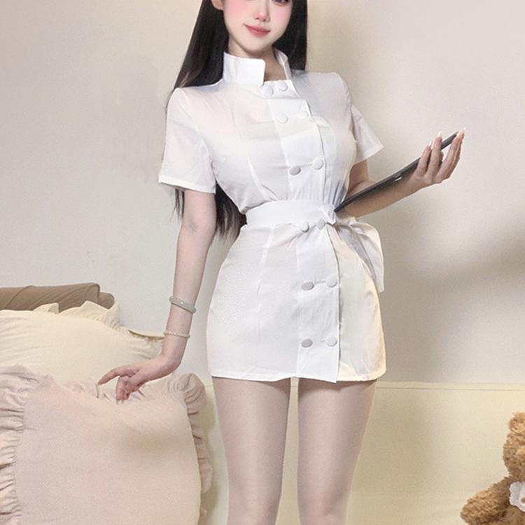 超高人気！正規品白衣ナースユニフォームcosコスプレコスプレユニフォーム 変装ナース服コスプレイジェント用品セット