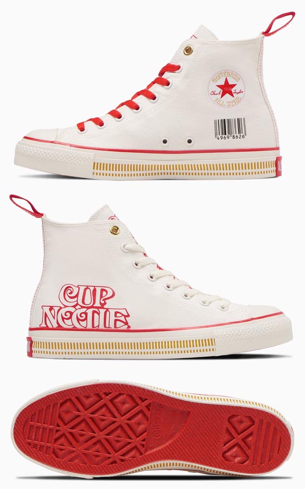 メンズ レディース オールスター R カップヌードル ハイカット カップヌードル R cupnoodle hi 日清食品 スニーカー