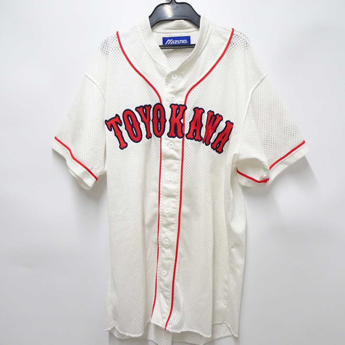 【中古】愛知県 豊川高校 硬式野球部 ユニフォーム 支給品 ミズノ製 XO