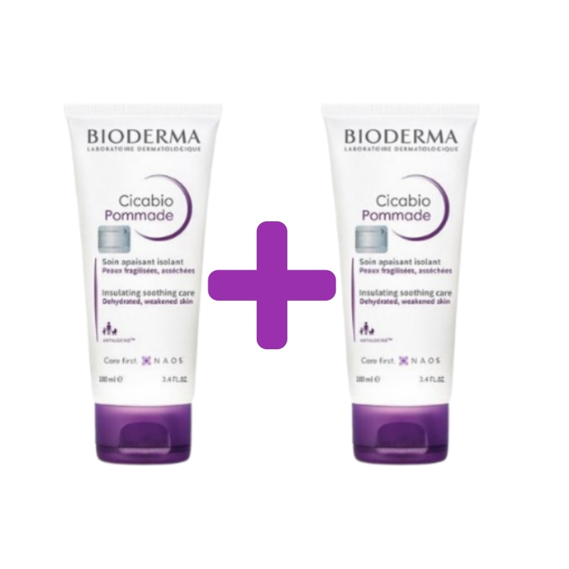 [計200ml] 鎮静が必要な時は高保湿バリアリペア シカビオ ポマード 100ml X 2個