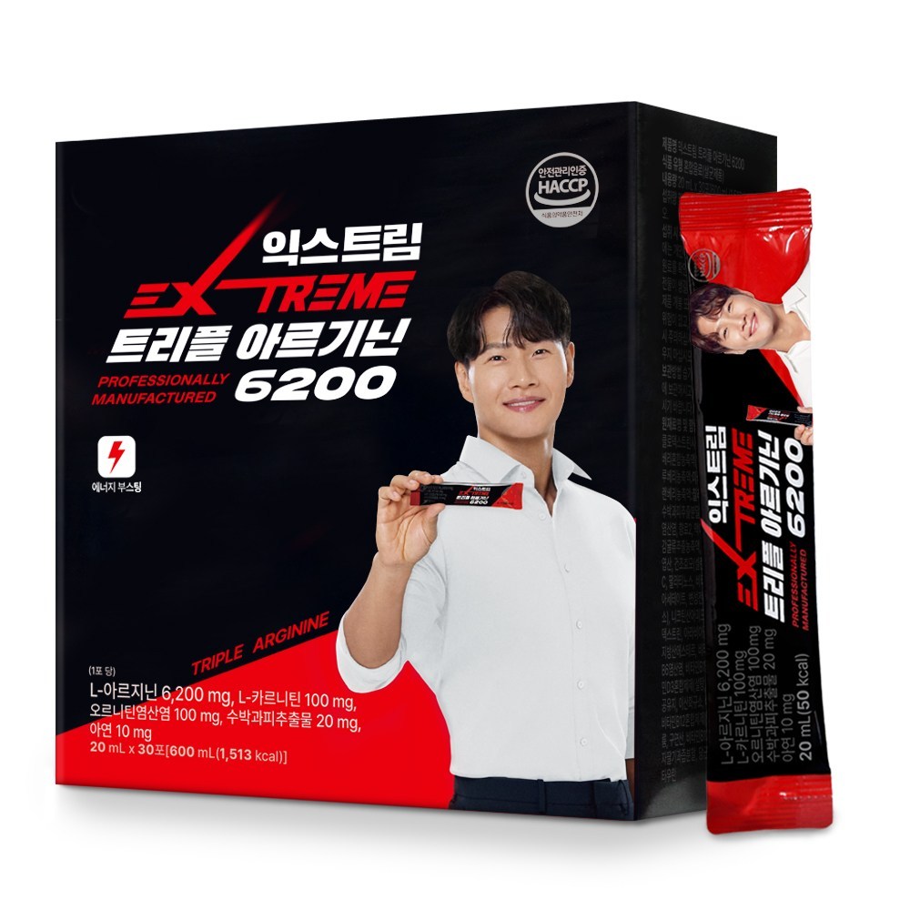 極端なトリプルアルギニン6200mg 600ml1つ