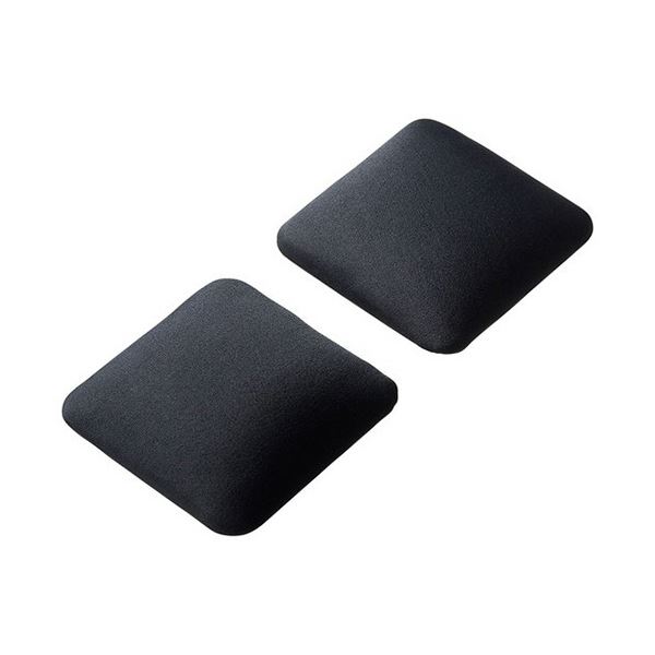 (まとめ) サンワサプライ 薄型リストレスト Sサイズ ブラック TOK-ERG6BK-S 1パック(2個) (×5セット)