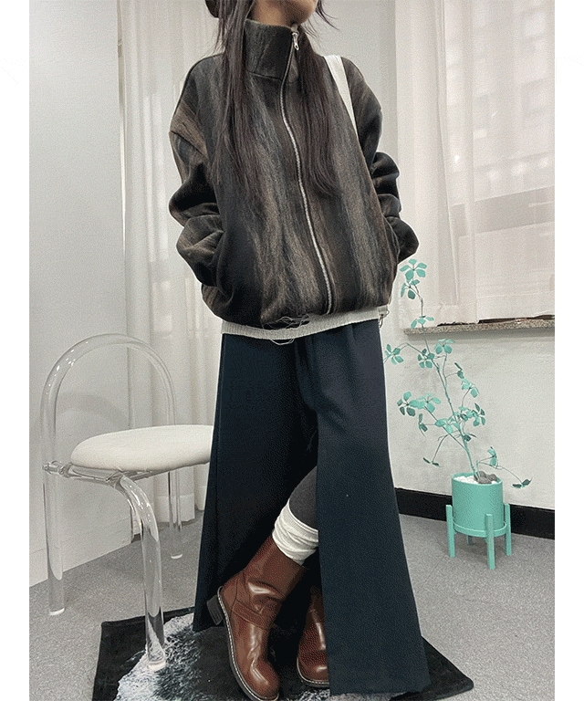 Mohair 2-way Jumper (2colors)