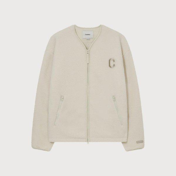 ジャケット CQK CO2504JK20-OT カラレス シェルパ ジャケット オートミール