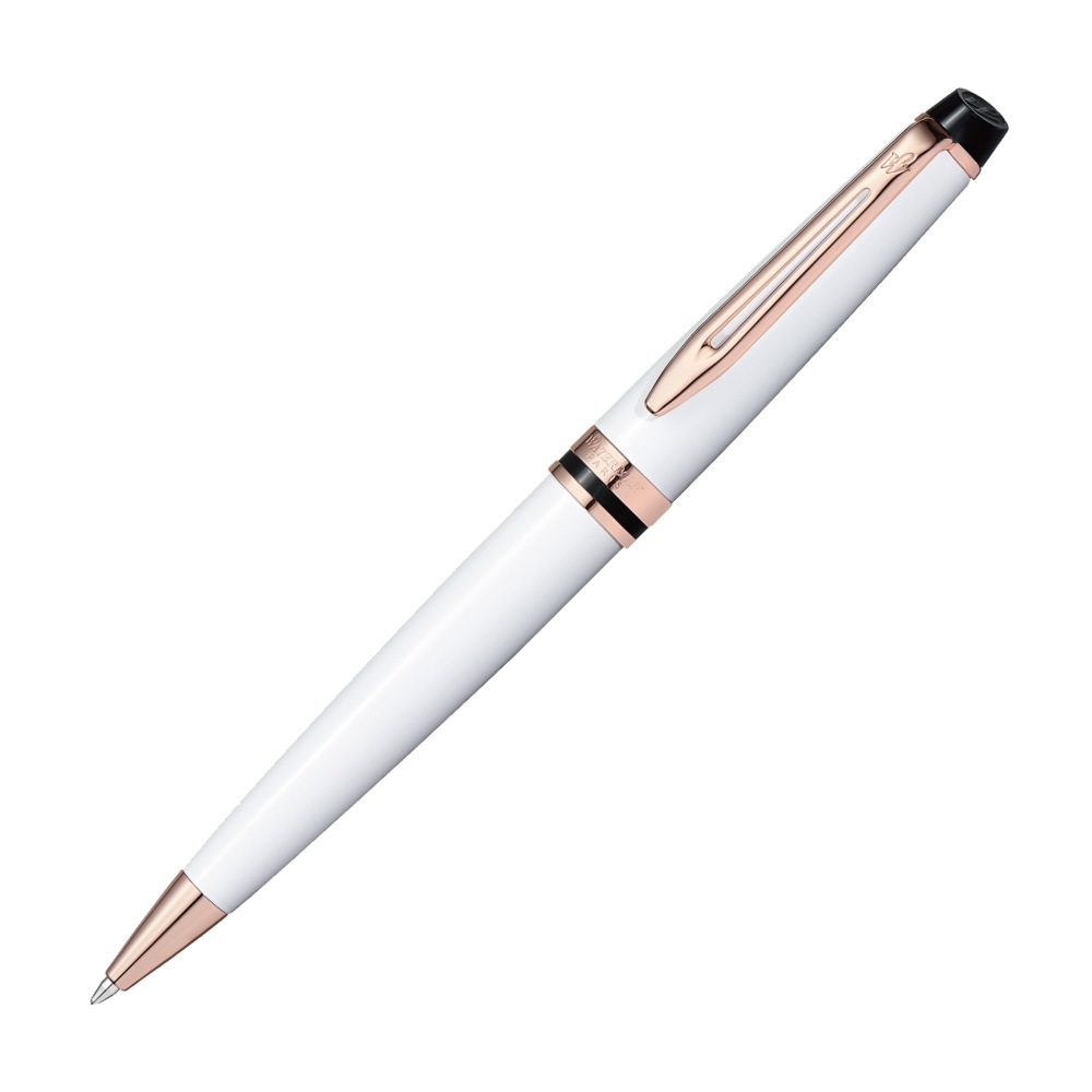 WATERMAN ウォーターマン ボールペン エキスパート エッセンシャル プレシャスホワイトPGT 2168111 名入れ可 高級 フランス プレゼント 名入れ可 高級 名前入れ 誕生日 プレゼント
