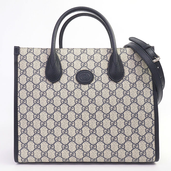 【美品】グッチ GGスモール 2WAY ショルダーバッグ アンティーク調シルバー金具 GGスプリーム 659983 レディース【ハンドバッグ】