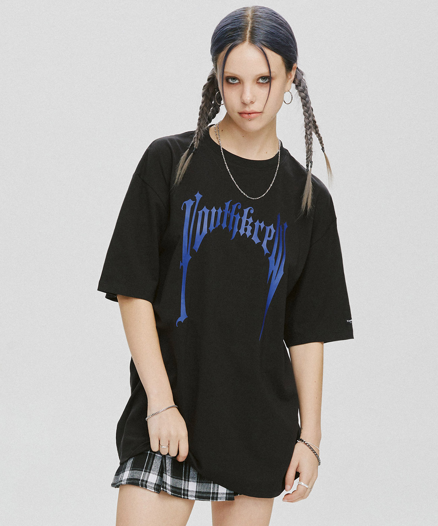 YK Zelda Boxy Tee-Black
