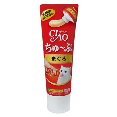 【48個セット】いなばペットフード CIAOちゅ～ぶまぐろ80g