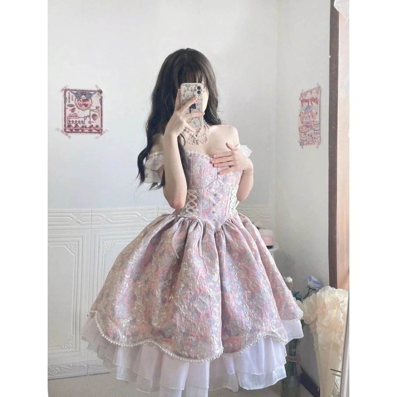 【急速出荷!】ワンピース ワンピース 腰をすぼめる ファッション 韓国ファッション 気質 夏 バンド本 ファッション やさしい