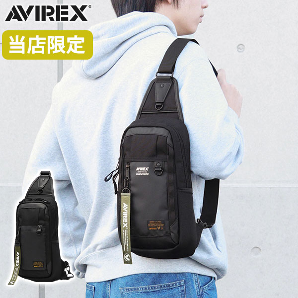 当店限定モデル ボディバッグ メンズ 縦 ワンショルダー 斜めがけ ショルダーバッグ A5 軽量 別注 SUPER HORNET ONE SHOLDER AVX604G