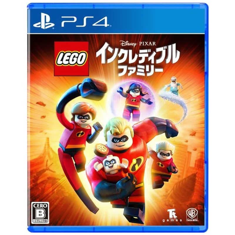 ワーナーブラザースジャパン　PS4ゲームソフト　レゴインクレディブルファミリｰ