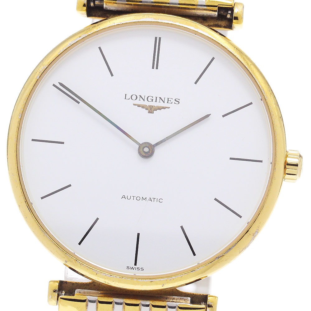 ロンジン LONGINES L4.708.2 グランドクラシック バックスケルトン 自動巻き メンズ _942620【中古】