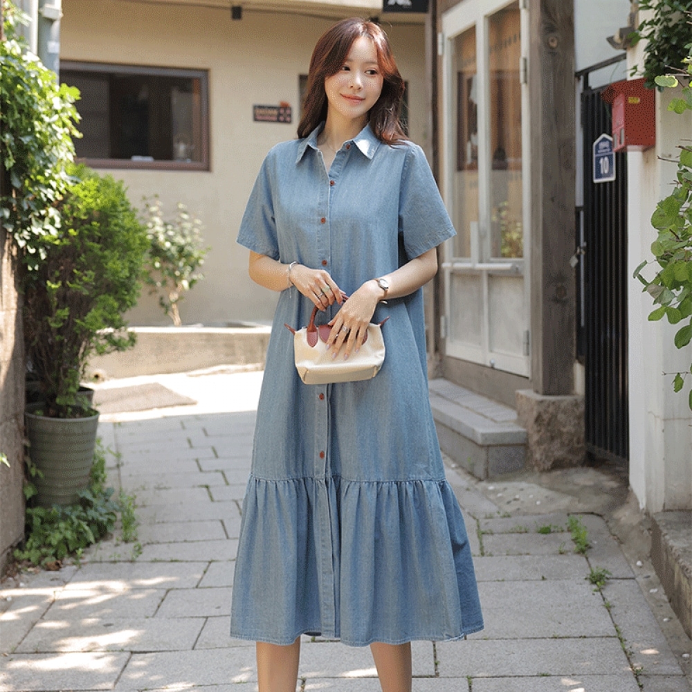 クリック＆ファニー ビリトム デニムワンピースベルトSET 7,798円