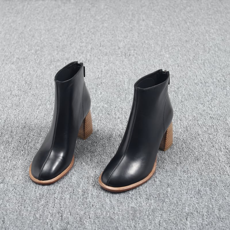 レディース ブーツ レディースブーツ ショートブーツ 太ヒール 7cmヒール ハイヒール