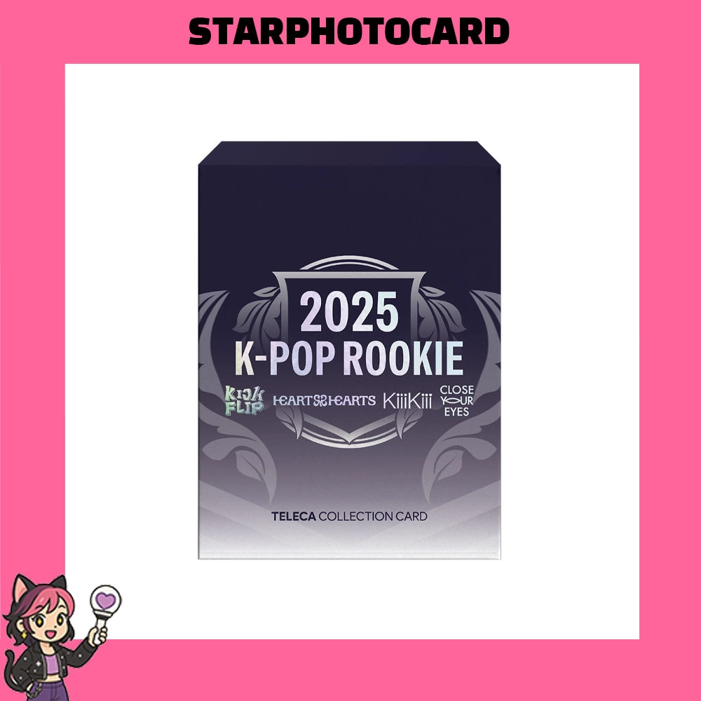 2025 K-POP ROOKIE TELECA COLLECTION CARD