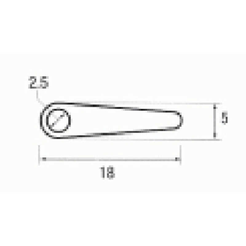福井金属工芸　ステンレストンボ6分 5000個入　NO.6300