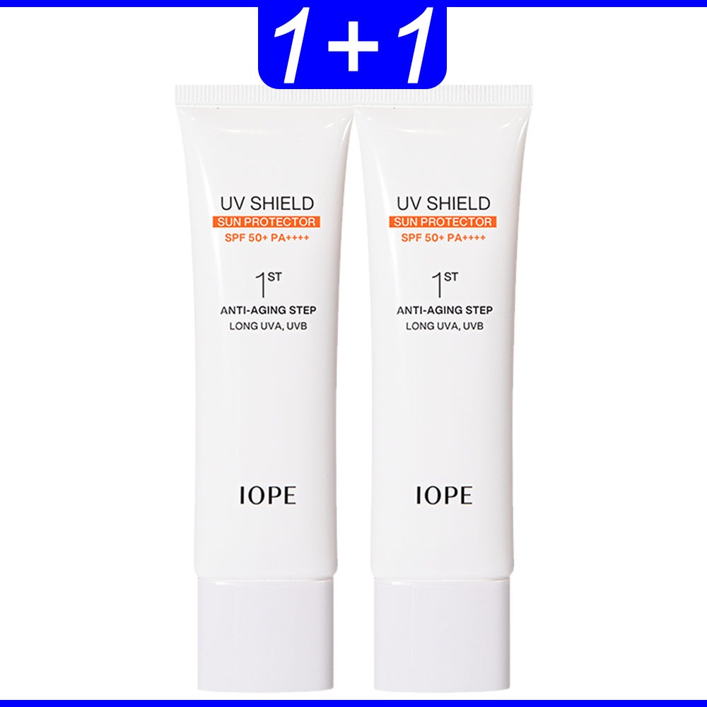 1+1 UV シールド サン プロテクター 50ml SPF50+/PA++++ 日焼け止めクリーム