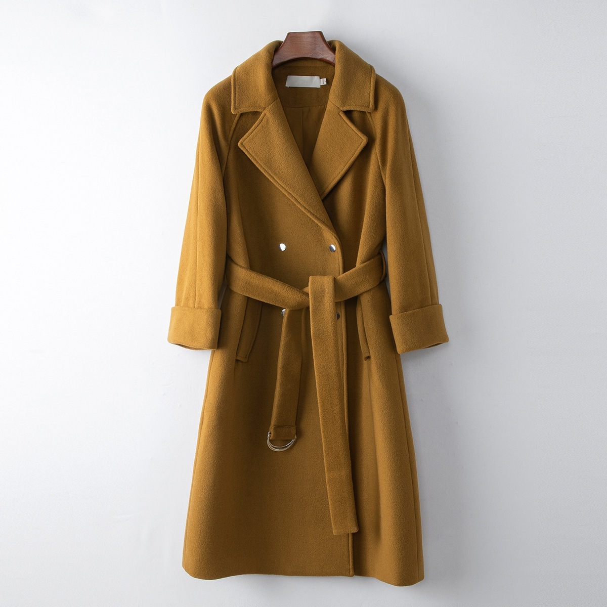 ダウンコート人気のコートの秋と冬の韓国語バージョン気質エレガントな女性のコートロングコート裏地厚めの生地チェック柄スーツジャケット冬OL通勤風や寒さ対策ロングコート