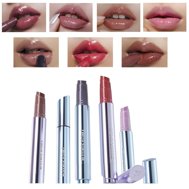 新作 TWO SLASH FOUR グレーズ リップ チェンジャー 7色 イザベ Risabae