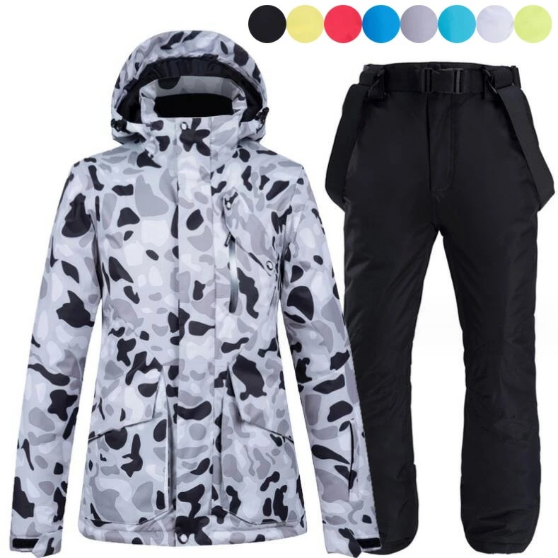 新作セール韓国風 スキーウェア レディース スノボ ウェア 男女兼用 スノーボードウェア スノボーウェア 可愛い ペアスノーウェア ジャケット パンツ 大きいサイズ ボードウェア お揃い メンズスノボ 8,639円