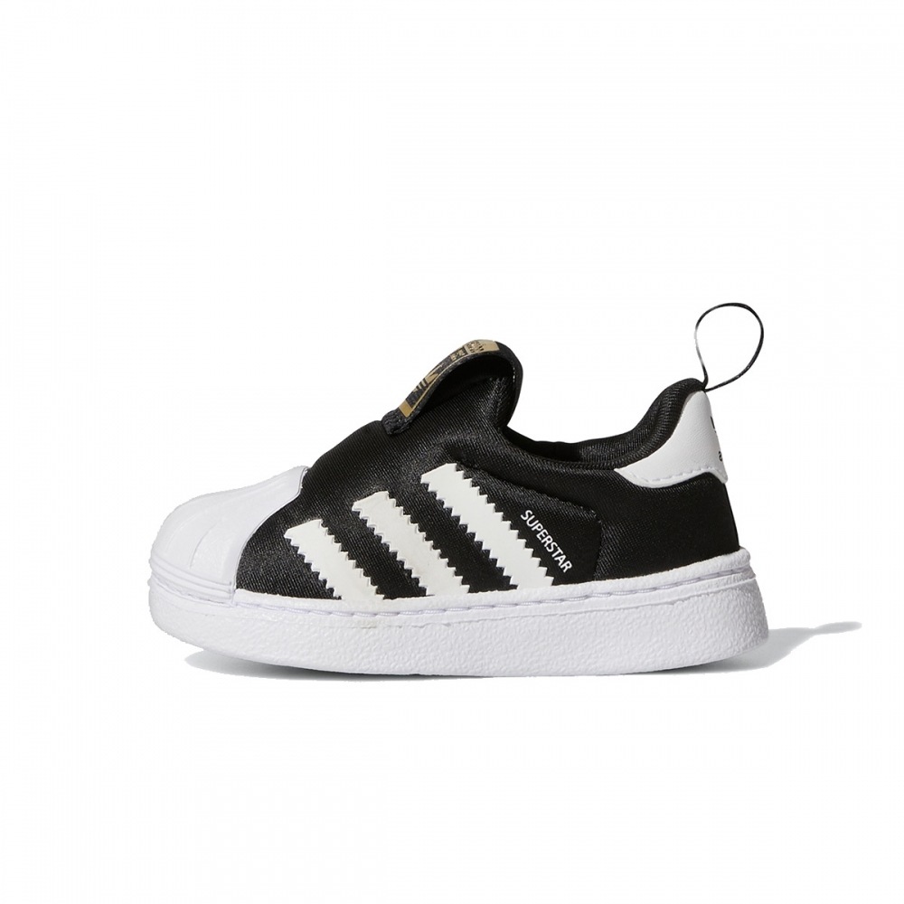 ADIDASスーパースター360インファントGX3233-CBLACK/FTWWHT/GOLDMT