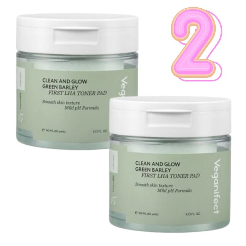 [1+1]クリーン&グロー青麦ファーストLHAトナーパッド /60枚 6,247円