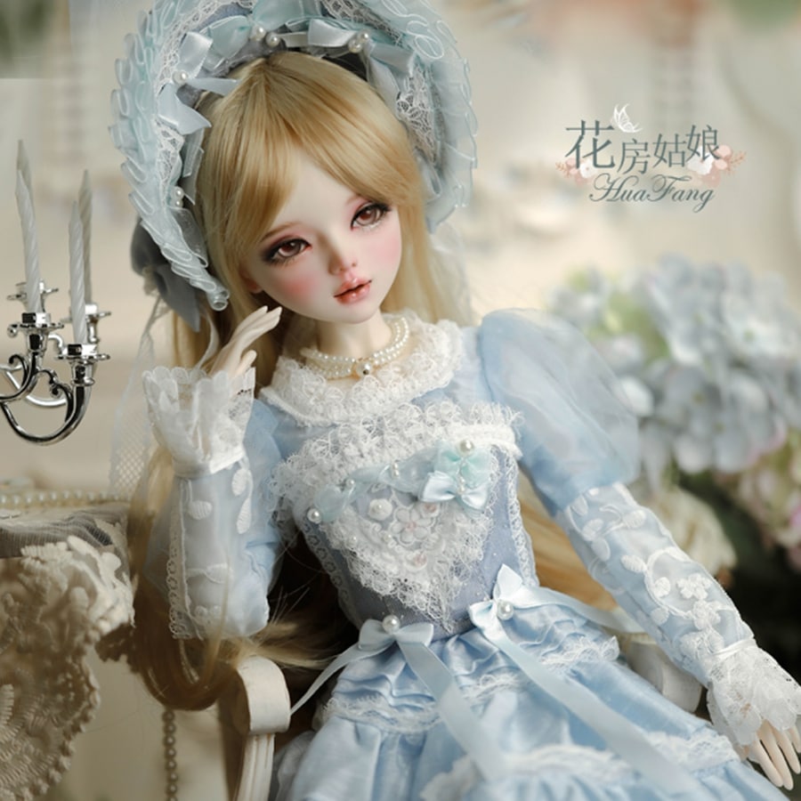 球体関節人形 sd人形 1/3 関節人形 BJDドール 60cm霓萌娃娃女孩ハンドメード化粧