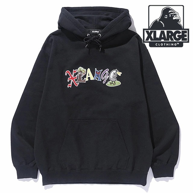 パーソナルズ フーデッド スウェットシャツ [101244012004] メンズ x-large エックスラージ トップス プルオーバー フーディー BLACK