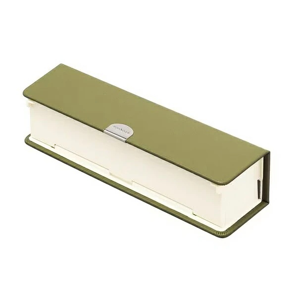 （まとめ買い）筆箱 ペンもスマも立てられるペンケース オトバコ オリーブ PCO213-200-OL [x3]