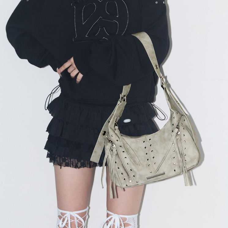 [韓国人気] RIFF EYELET SHOULDER BAG 3色