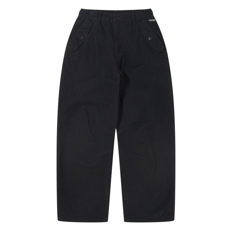 (JEEP) コットンワイドオーバーパンツ JR1PTU511