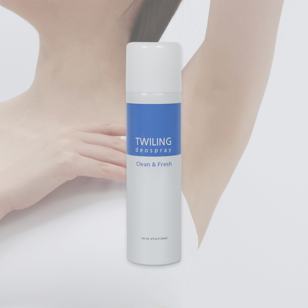 ツイリングデオドラントスプレー 腋臭症 脇汗 足の臭い 120ml, 1+1