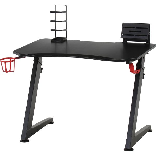 キッズ用ゲーミングデスク RD レッド 組立品