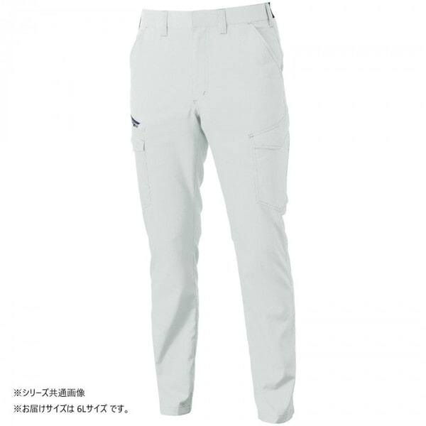 3478-08 カーゴパンツ 6Lサイズ シルバーグレー(22)
