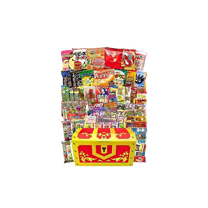 【駄菓子 お菓子 詰め合わせ】 計70個 番ちゅーの宝箱 駄菓子セット 子供 小袋お菓子 プレゼント ギフト パーティー 誕生日 イベント 歓迎会 RBR70（イエロー）