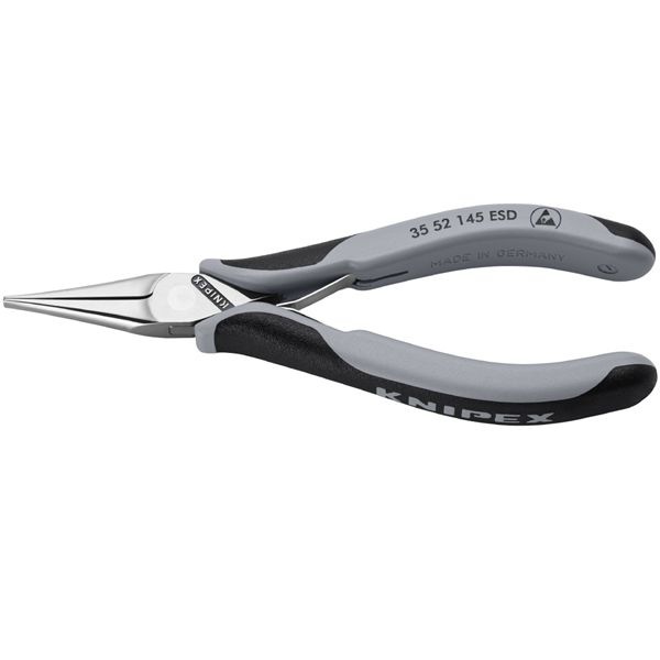 KNIPEX クニペックス エレクトロニクスプライヤー ESD サイズ58x19x145mm 3552-145ESD 工具 ツール DIY 作業工具