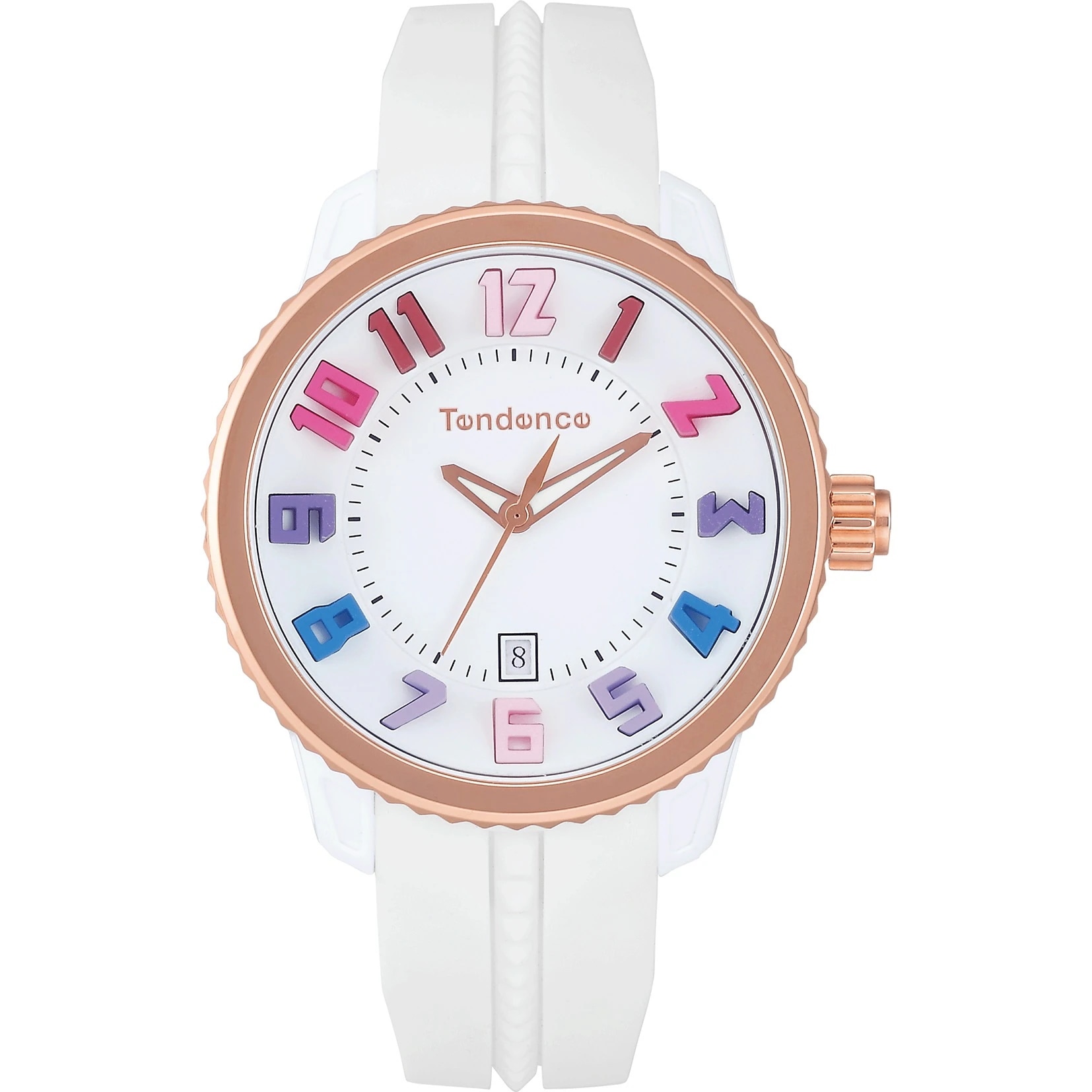 【腕時計】 TENDENCE(テンデンス) Gulliver Rainbow / ガリバーレインボー レディース ホワイト クォーツ TG930113R 時計 ブランド