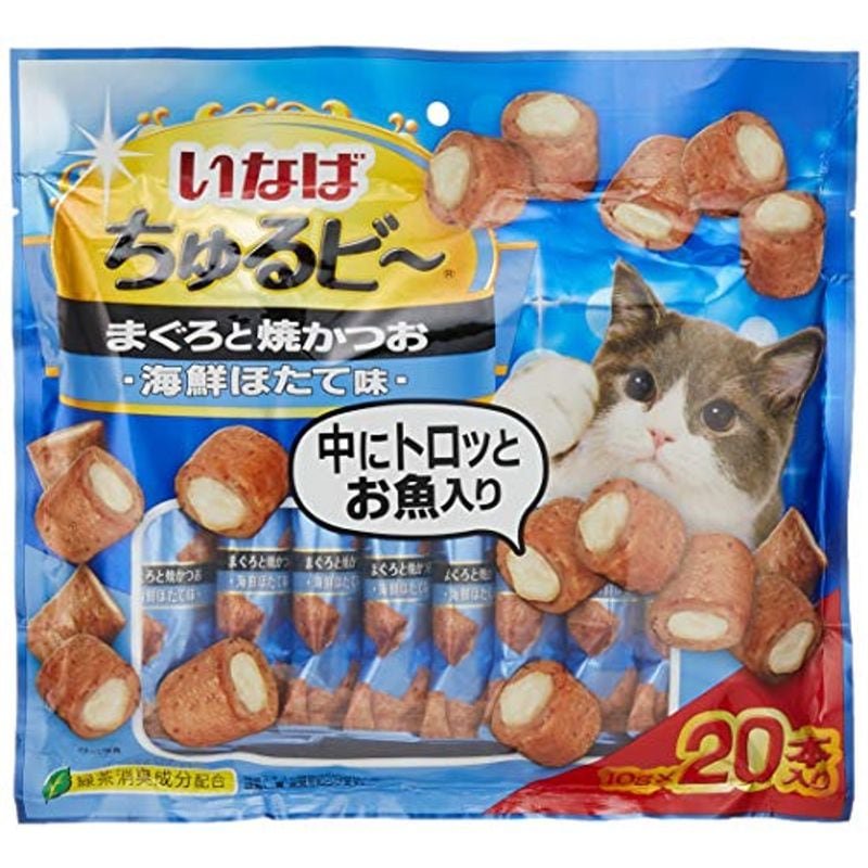 第一ネット いなば まとめ買い10%OFF対象商品 猫用おやつ 10g 海鮮ほたて味 まぐろと焼かつお ちゅるビ その他 - qualitygb.do