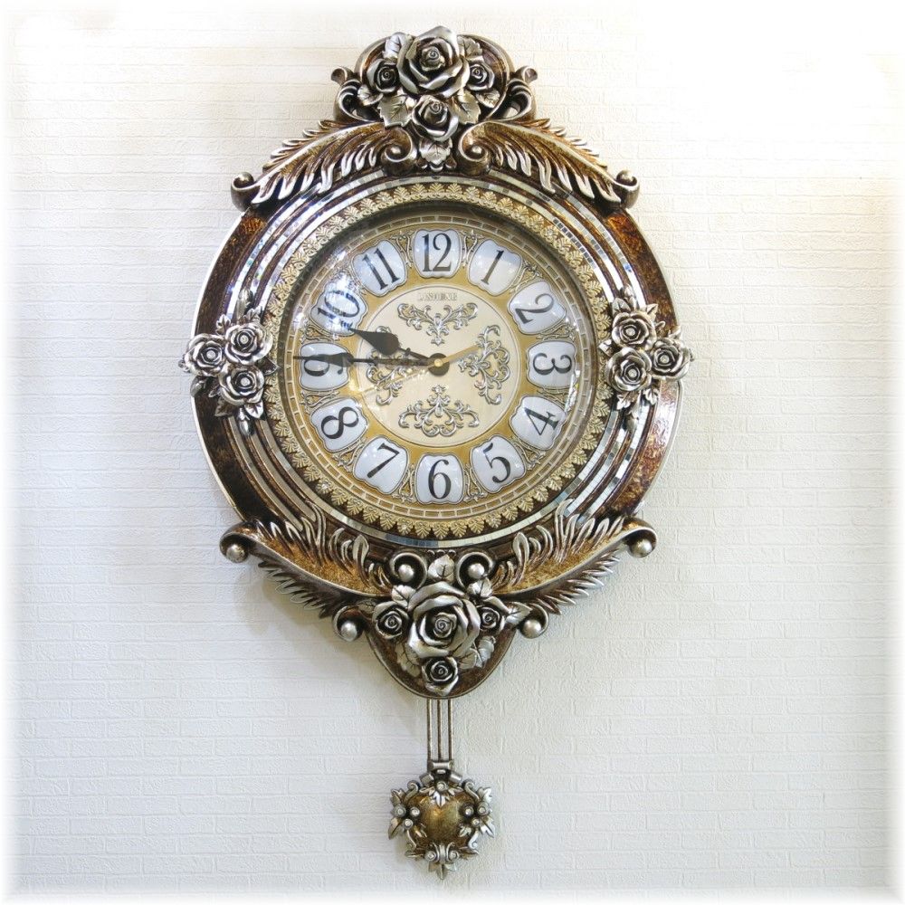 時計 壁掛け 振子 家具 インテリア インテリア小物 和風 洋風【送料無料！】可愛い壁掛け時計新品