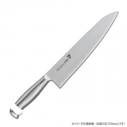 富士カトラリー NarihiraPRO」S」 牛刀 270mm ホワイト FC-3006WH