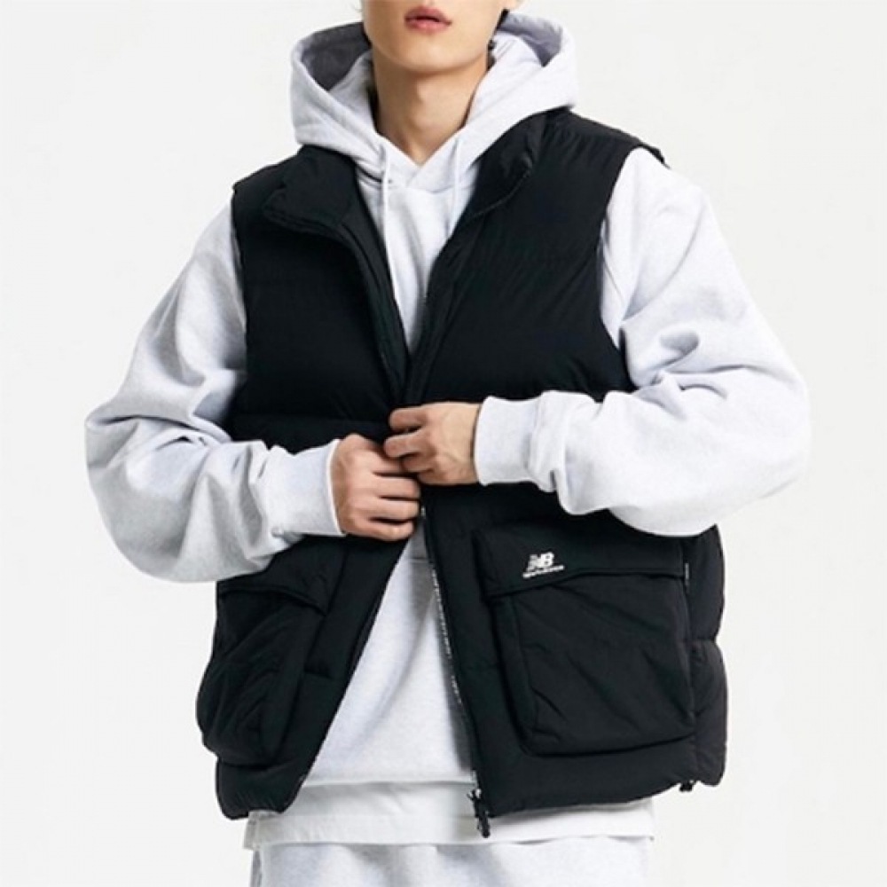 [ニューバランスシューズ] ニューバランスユニポケットグースダウンベスト NBNPD41143-19