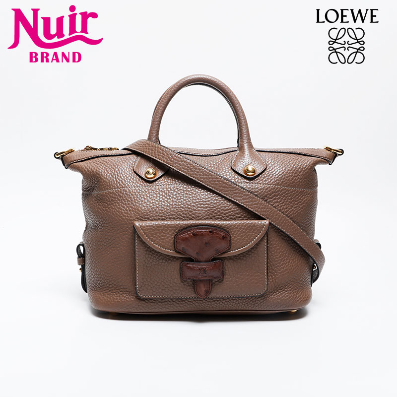 ショルダーバッグ ブラウン WS21175