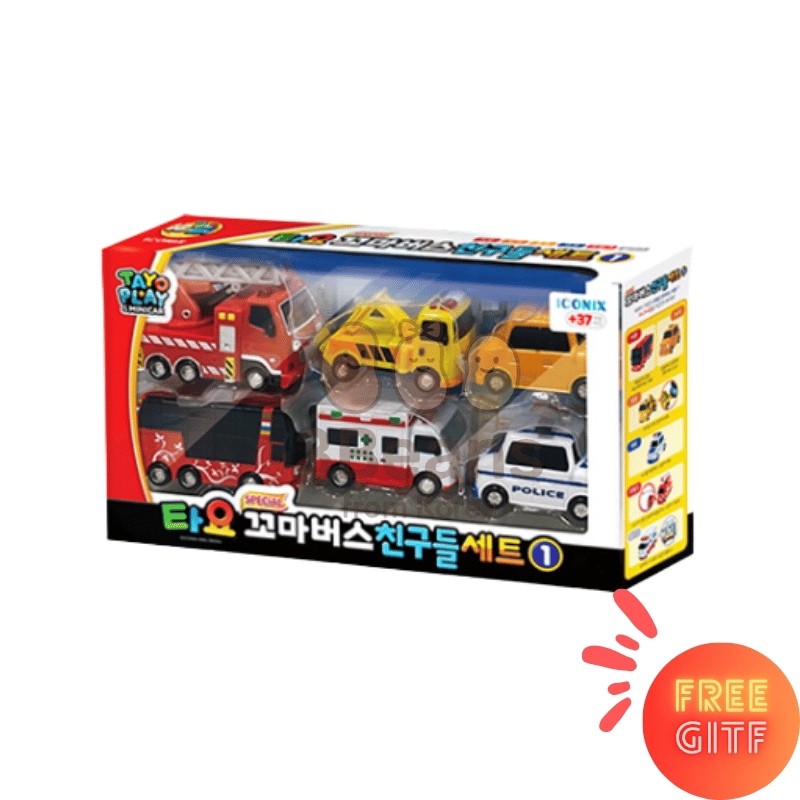 タヨスペシャル ちびっこバスの仲間たち 6種セット おもちゃ ミニカー 子供向け 知育玩具 男の子 女の子 誕生日 プレゼント